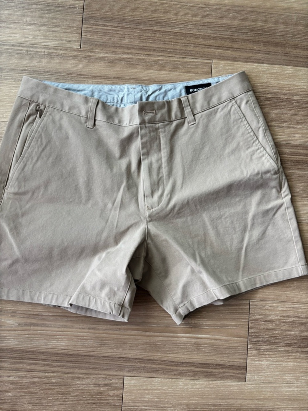 Bonobos Men’s Flat Front Chino Shorts - Beige